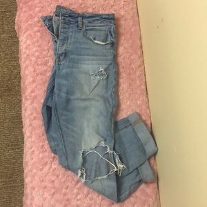 AEO distressed jeans